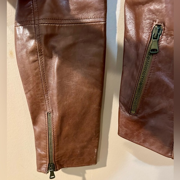 Women’s leather jacket from small leather maker in Florence - Picture 7 of 9